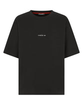 Technical jersey T-shirt with print - | Dolce & Gabbana