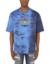 Stretch technical jersey T-shirt with embellishment - | Dolce & Gabbana