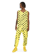 Jersey singlet with DG heart print - | Dolce & Gabbana