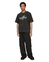 Washed cotton T-shirt with print - | Dolce & Gabbana