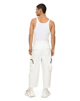 Fine-rib cotton singlet with DG hardware - | Dolce & Gabbana