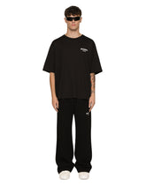 Printed cotton jersey T-shirt with DGVIB3 patch - | Dolce & Gabbana