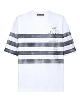 Short-sleeved Marina-print T-shirt - | Dolce & Gabbana