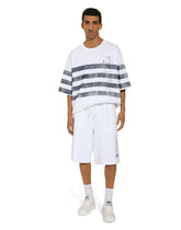 Short-sleeved Marina-print T-shirt - | Dolce & Gabbana