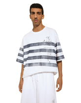 Short-sleeved Marina-print T-shirt - | Dolce & Gabbana