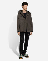 Cotton T-shirt with logo print - | Dolce & Gabbana