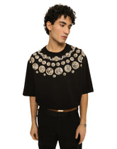 Coin print cotton T-shirt - | Dolce & Gabbana
