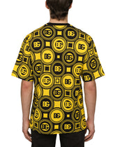 COTTON T-SHIRT WITH DG LOGO PRINT - | Dolce & Gabbana