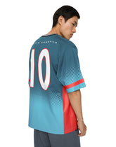 Cotton T-shirt with varsity print - | Dolce & Gabbana