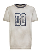 Cotton T-shirt with print - | Dolce & Gabbana