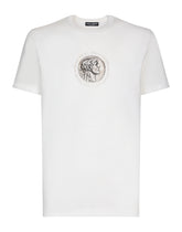Coin and logo print cotton T-shirt - | Dolce & Gabbana