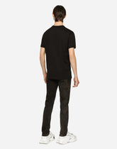 Round-neck T-shirt with Dolce&Gabbana print - | Dolce & Gabbana