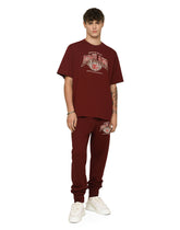 Cotton interlock T-shirt with DG logo print - | Dolce & Gabbana