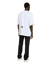 Short-sleeved T-shirt with DG logo print - | Dolce & Gabbana
