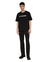 Cotton T-shirt with Dolce&Gabbana logo - | Dolce & Gabbana