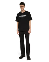 Cotton T-shirt with Dolce&Gabbana logo - | Dolce & Gabbana