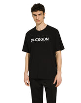 Cotton T-shirt with Dolce&Gabbana logo - | Dolce & Gabbana