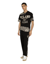 Printed cotton T-shirt with Dolce&Gabbana logo - | Dolce & Gabbana