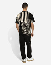 Printed cotton T-shirt with Dolce&Gabbana logo - | Dolce & Gabbana