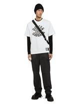 Cotton T-shirt with logo print - | Dolce & Gabbana
