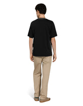 Cotton T-shirt with logo print - | Dolce & Gabbana