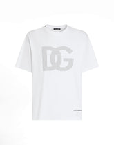 Cotton T-shirt with logo - | Dolce & Gabbana