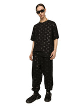 Round-neck T-shirt with DG Monogram print - | Dolce & Gabbana