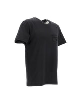 T-shirt with embossed Dolce&Gabbana tag - | Dolce & Gabbana