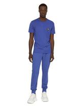Cotton T-shirt with branded tag - | Dolce & Gabbana
