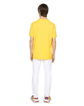 Cotton T-shirt with branded tag - | Dolce & Gabbana