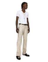 Washed cotton V-neck T-shirt - | Dolce & Gabbana