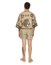 Coin print linen and cotton T-shirt - | Dolce & Gabbana