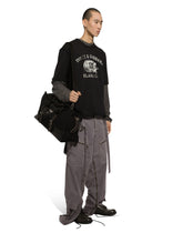 Cotton T-shirt with logo print - | Dolce & Gabbana