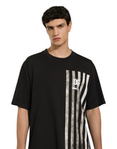 Short-sleeved Marina-print T-shirt - | Dolce & Gabbana