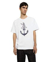 Short-sleeved Marina-print T-shirt - | Dolce & Gabbana