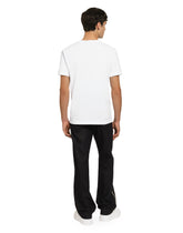 Short-sleeved cotton T-shirt with Marina print - | Dolce & Gabbana