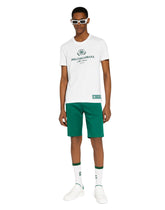 Cotton T-shirt with logo print - | Dolce & Gabbana