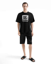 Cotton T-shirt with logo - | Dolce & Gabbana