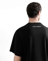 Cotton T-shirt with logo - | Dolce & Gabbana