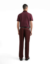Cotton polo-shirt with logo tag - | Dolce & Gabbana