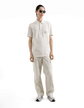 Cotton polo-shirt with embroidery - | Dolce & Gabbana