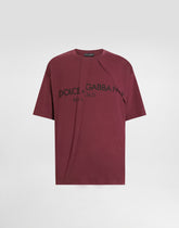 Cotton T-shirt with logo - | Dolce & Gabbana