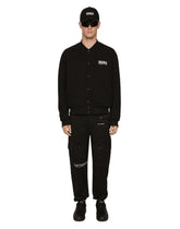 Technical jersey jacket with DGVIB3 print - | Dolce & Gabbana