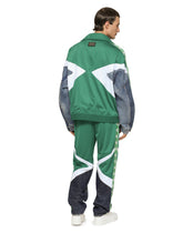 Washed denim and technical jersey jacket - | Dolce & Gabbana