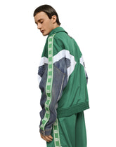 Washed denim and technical jersey jacket - | Dolce & Gabbana