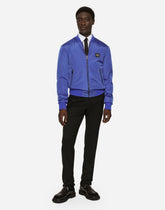 Nylon jacket with branded tag - | Dolce & Gabbana