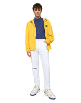 Nylon jacket with hood and branded tag - | Dolce & Gabbana