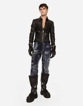 Washed leather jacket - | Dolce & Gabbana
