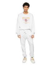 Jersey sweatshirt with DG logo print - | Dolce & Gabbana