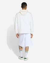 Jersey sweatshirt with DG logo tag - | Dolce & Gabbana